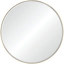 Renwil Thallo 48" Tall Round Wall Mirror - Yellow