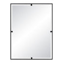 Renwil Marco 40" Tall Rectangle Wall Mirror - Black