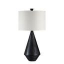Everren Tortora 31" Height Table Lamp - Matte Black Wash
