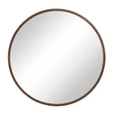 Renwil Modi 30" H x 30" W Wall Mirror - Brown