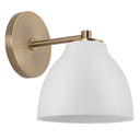Renwil Mazia 8.5" Burnished Brass 1-Light Wall Sconce