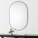 Renwil Beckah 40" Tall Oval Wall Mirror - Yellow