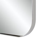 Renwil Louvas 36" H x 24" W Wall Mirror - Grey
