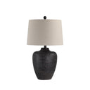 Everren Agueda 25" Height Table Lamp - Dark Brown