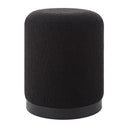 Renwil Castillo Indoor Boucle Ottoman - Black