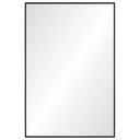 Renwil Reynolds 35.5" Tall Rectangle Wall Mirror - Black