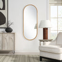 Renwil Pudino 60" H x 24" W Wall Mirror - Brown