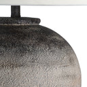 Everren Bronce 29" Height Table Lamp - Dark Brown & Beige
