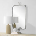 Renwil Dios 39.5" Tall Rectangle Wall Mirror - Grey