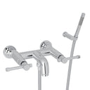 Polished Chrome / Ivory Lever Handle