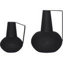 Renwil Monarda Indoor Iron Vase - Matte Black