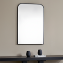 Renwil Jackline 36" Tall Rectangle Wall Mirror - Black