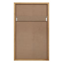 Renwil Salia 40" H x 24" W Wall Mirror - Brown