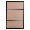 Renwil Annalise 45" Tall Rectangle Wall Mirror - Black