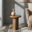 Renwil Honey Indoor Mango Wood Side Table - Light Brown