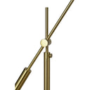 Renwil Claire 70" Length Floor Lamp - Satin Brass