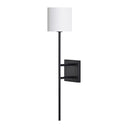 Renwil Eunices 24" Length Wall Sconce - Black And White