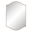 Renwil Florianne 36" Tall Rectangular Arch Mirror - Champagne