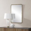 Renwil Ivory 36" Tall Rectangle Wall Mirror - Yellow