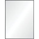 Renwil Raizel 40" Tall Rectangle Wall Mirror - Black