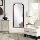 Renwil Otara 68" H x 30" W Wall Mirror - Brown