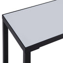 Renwil Bodin Indoor Iron Console Table - Matte Black