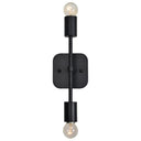 Renwil Albany I 13" Length Wall Sconce - Black
