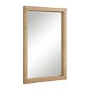 Renwil Sara 36" H x 24" W Wall Mirror - Brown