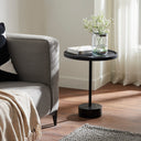 Renwil Samba Indoor Acacia Wood Side Table - Black