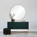 Renwil Cruz 40" Tall Irregular Wall Mirror - Yellow