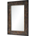 Renwil Madden 42" Tall Rectangle Wall Mirror - Brown