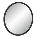 Renwil Namur 36" Tall Round Mirror - Matte Black