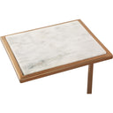 Renwil Delma Indoor Steel Table - White