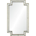 Renwil Raton 40" Tall Rectangle Wall Mirror - Grey