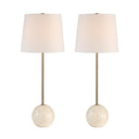Everren Davide 28.2" Height Table Lamp (Set of 2) - Yellow
