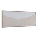 Renwil Bobier 60" Wide Wall Art with Wood Frame - Cream