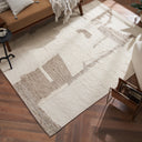 Renwil Grace 7'10" x 10'2" Ft Handwoven Indoor Rug - Ivory / Stone