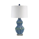 Everren Serres 29.44" Height Table Lamp - Turquoise Blue