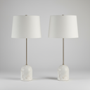 Everren Dili 31" Height Table Lamp (Set of 2) -  White