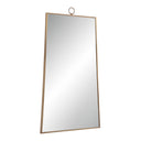 Renwil Ariadne 42" Tall Rectangular Mirror - Burnished Brass