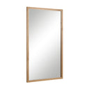 Renwil Canas 40" H x 24" W Wall Mirror - Brown