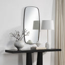 Renwil Nicoya 40" H x 20" W Wall Mirror - Brown