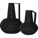 Renwil Monarda Indoor Iron Vase - Matte Black