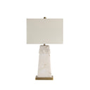 Everren Nisrine 28" Height Table Lamp - Off-White With Gold