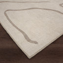 Renwil Chloe 3'3" x 4' Ft Handwoven Indoor Rug - Cream / Beige