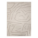 Renwil Chloe 1'2" x 1'2" Ft Handwoven Indoor Rug - Cream / Beige
