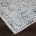 Renwil Chloe 3'3" x 4' Ft Handwoven Indoor Rug - Blue / Grey