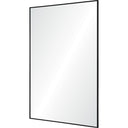 Renwil Raizel 40" Tall Rectangle Wall Mirror - Black