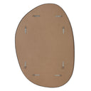 Renwil Bozeman 42" Tall Oval Wall Mirror - Black