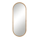 Renwil Pudino 60" H x 24" W Wall Mirror - Brown